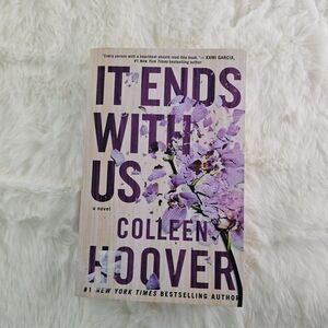 'It Ends With Us' Book - Purple Cover